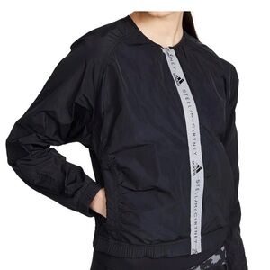NWT Adidas by Stella McCartney Black Bomber Jacket Size XS